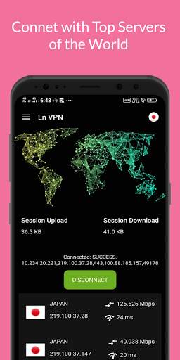 Ln VPN screenshot 3