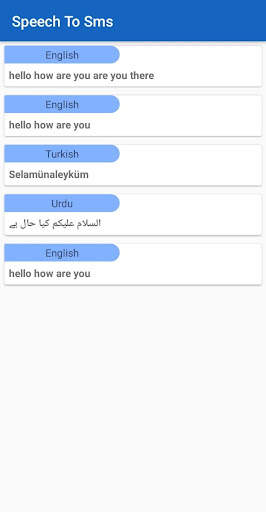 Speech To Sms screenshot 7