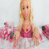Doll Makeup Cosmetic Set Barbie icon
