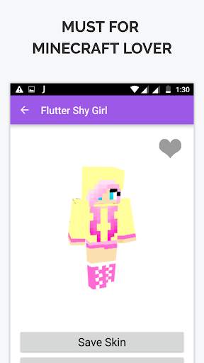 Sweet Pony Skin for Minecraft screenshot 3
