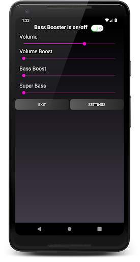 Bass Booster, Super Strong Bas screenshot 1