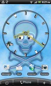 Crazy Skull Clock screenshot 2