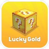 Mod Lucky Gold Blocks for MCPE icon