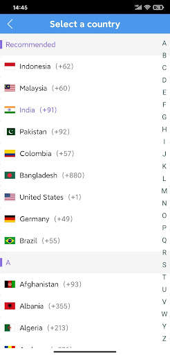 WhatsCall screenshot 2