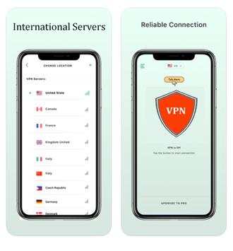 Super VPN screenshot 2