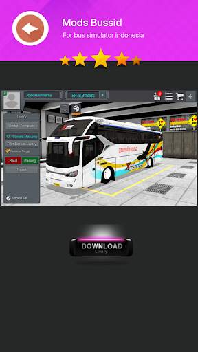 MOD BUSSID Garuda Mas screenshot 5