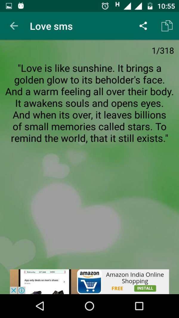 English SMS Collection screenshot 4