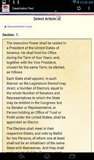 US Constitution Free screenshot 2