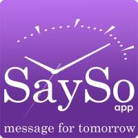 SaySoApp - Reminder Voice Message