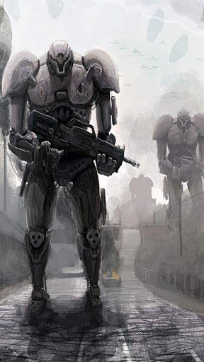 Robot Wallpaper screenshot 2