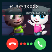 Prank Call From Talking Tom And Angela icon