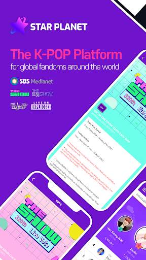 STAR PLANET - KPOP Fandom App screenshot 1