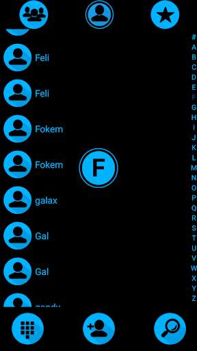 THEME MATERIAL M BLU2 EXDIALER screenshot 2