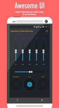 Equalizer & Bass Booster скриншот 1