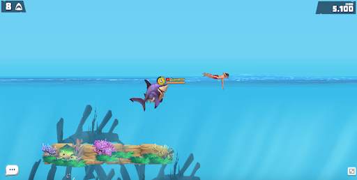 HUNGRY FAT SHARK ARENA - Shark Games For Adults screenshot 3