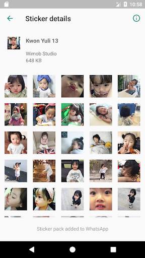 Wa Kwon Yuli Sticker for WAStickerApps screenshot 6