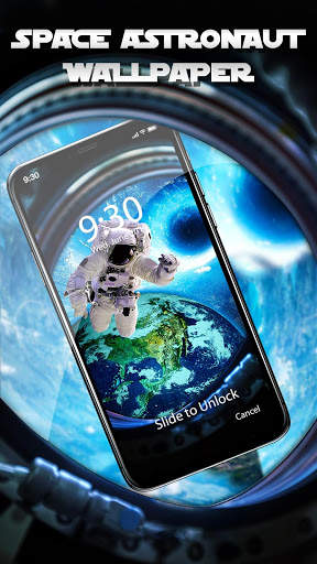 Space Astronaut APUS Live Wallpaper screenshot 2