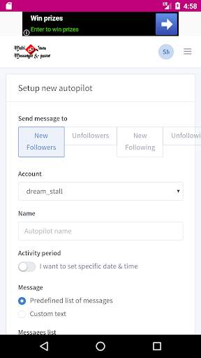 Multiple Accounts Messenger & Poster For Instagram screenshot 7