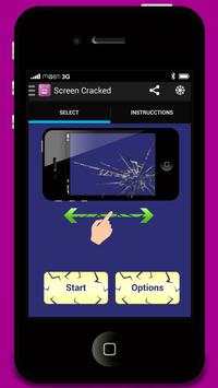 Casual game: Cracked Screen screenshot 1