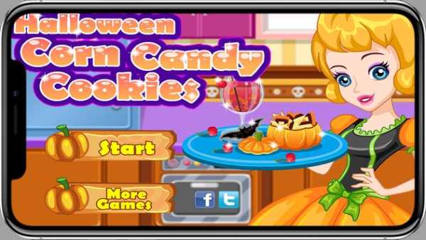 halloween corn candy cookies screenshot 1
