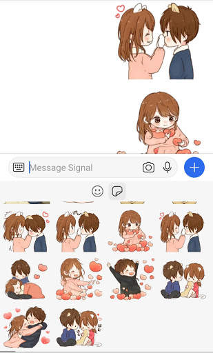 Signal Stickers & Animated screenshot 1
