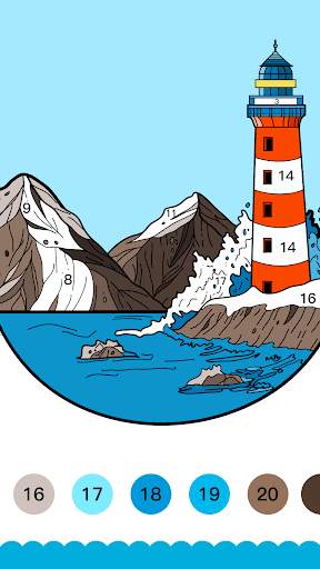 Paint fun - Paint Color by Number & Coloring Game screenshot 6