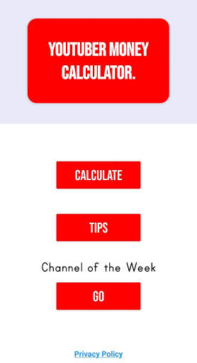 YouTuber Money Calculator - Views and Subscribers स्क्रीनशॉट 7