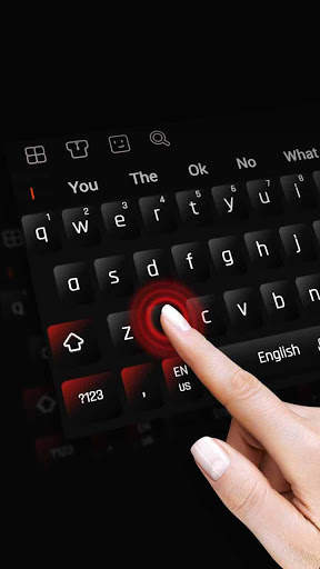 Black Keyboard Theme screenshot 3