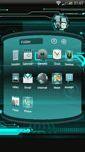 Next Launcher Cyanogen Theme screenshot 3