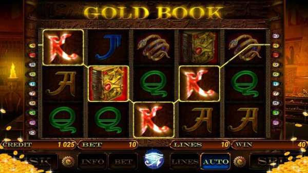 Gold Book slot screenshot 2