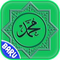 Sticker WA Kaligrafi Muslim Islami logo