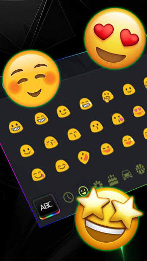 Rainbow Color Light Keyboard Theme स्क्रीनशॉट 3