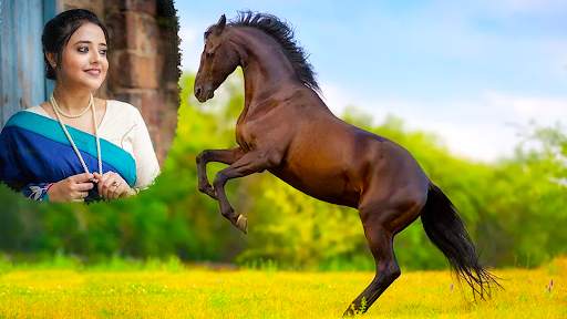 Horse Photo Editor Pic Frames 6 تصوير الشاشة