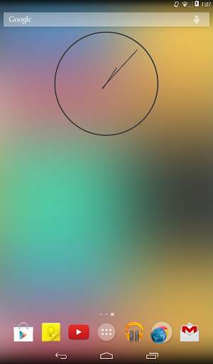 Ultra Thin Clock Widgets screenshot 6