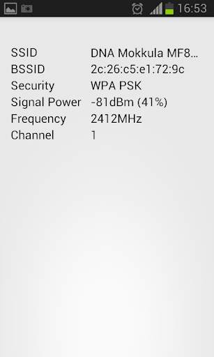 WiFi Scanner Free screenshot 2