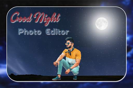 Good Night Photo Editor 1 تصوير الشاشة