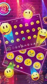 Neon Night Bar keyboard screenshot 2