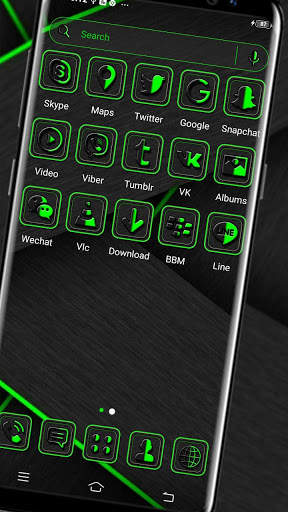 Green Black Theme For Launcher screenshot 4