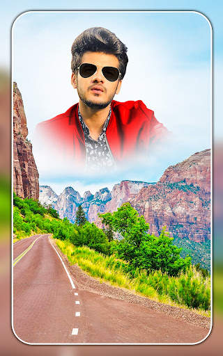 Mountain photo edit hill frame screenshot 6