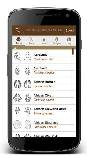 iTrack Africa Lite screenshot 1