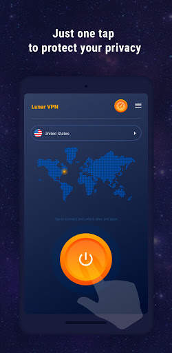 Lunar VPN free: unlimited proxy, secure connection screenshot 1