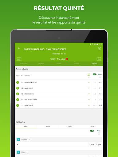 Turf résultats des courses screenshot 9