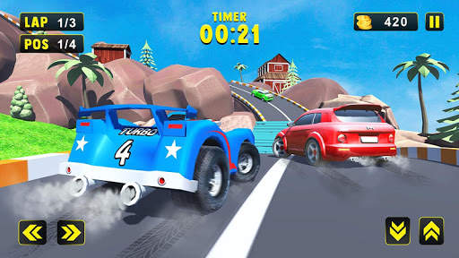 Extreme Kids Car Racing Game 2020 screenshot 2