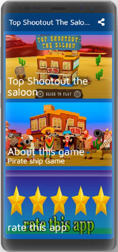 Top Shootout The Saloon screenshot 1
