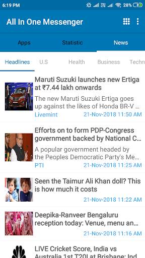 All In One Messenger screenshot 4