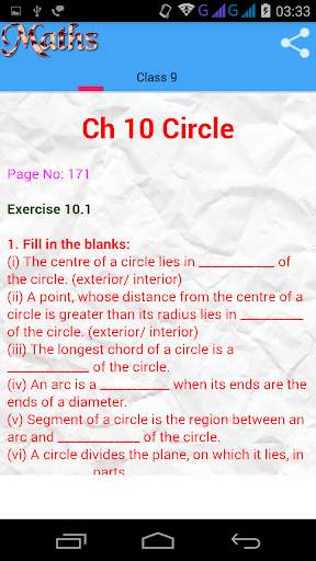 Class 9 Maths Solutions 6 تصوير الشاشة