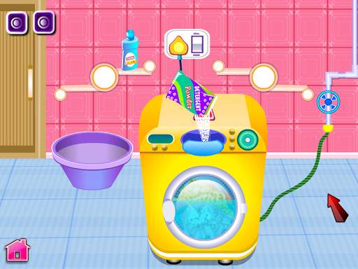 Ironing clothes girls games screenshot 3