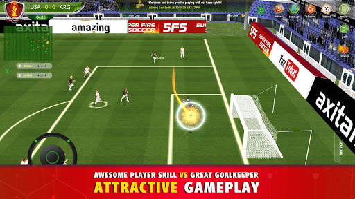 Super Fire Soccer - Дорога к чемпионату мира ! скриншот 4