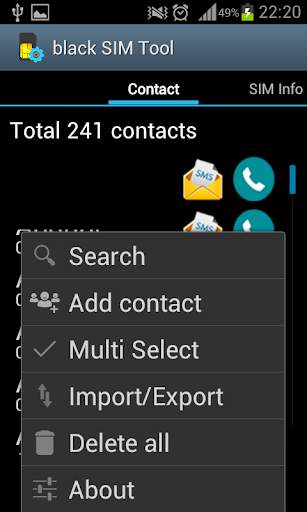 my application sim card toolkit  manager screenshot 3