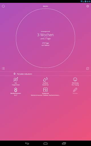 Ovu Menstruationstracker screenshot 20